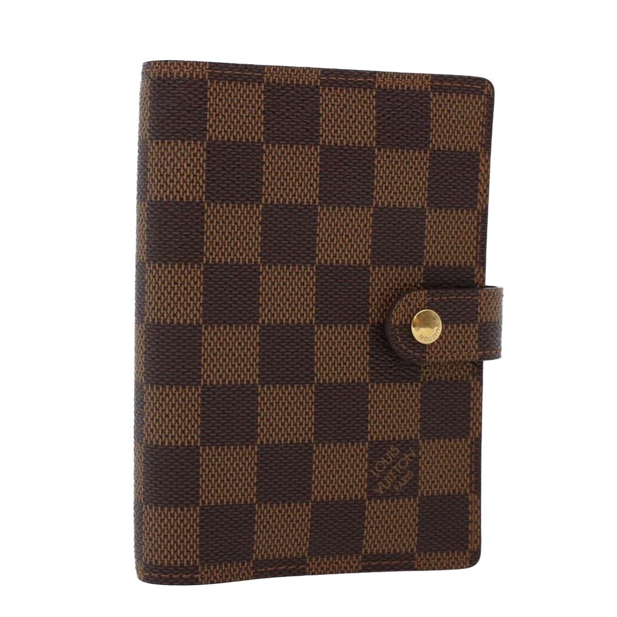 LOUIS VUITTON Damier Ebene Agenda PM Day Planner Cover R20029 LV 44610