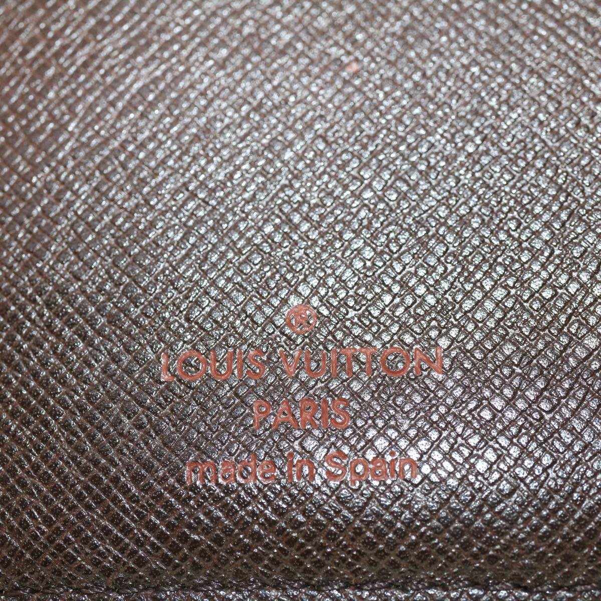 LOUIS VUITTON Damier Ebene Agenda PM Day Planner Cover R20029 LV 44610