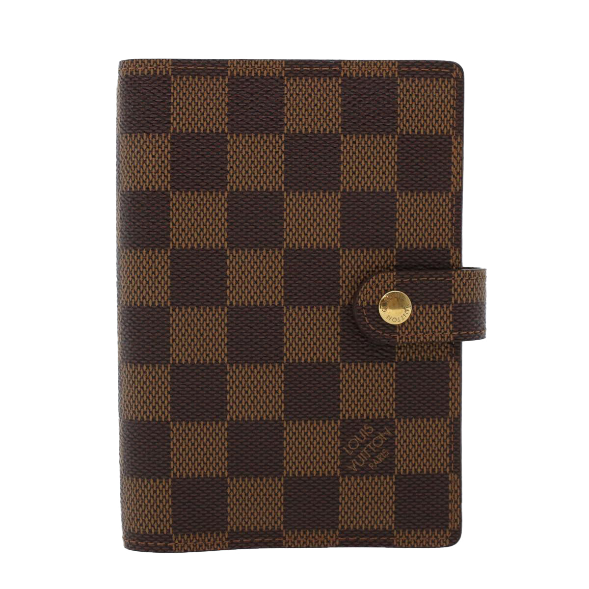 LOUIS VUITTON Damier Ebene Agenda PM Day Planner Cover R20029 LV 44610