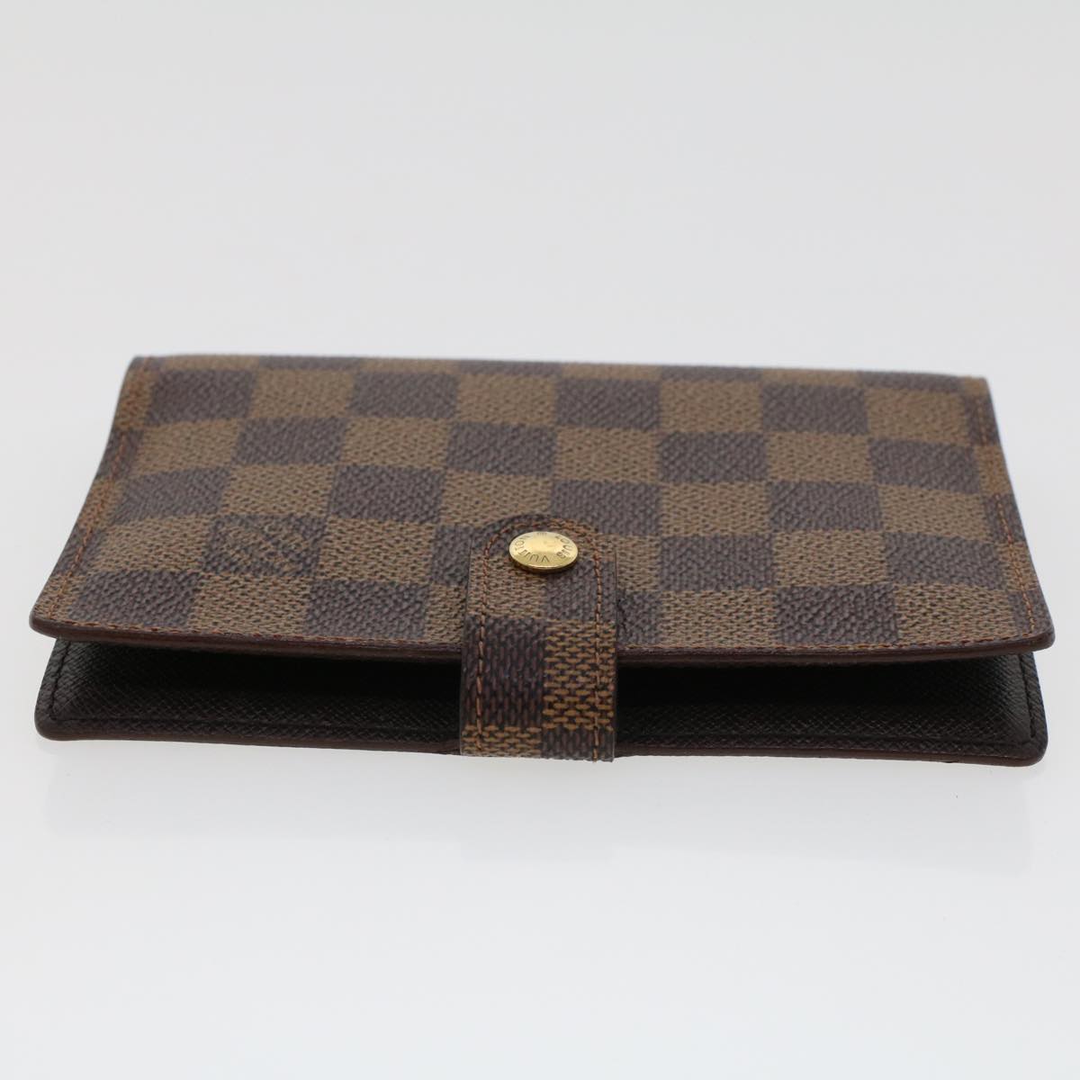 LOUIS VUITTON Damier Ebene Agenda PM Day Planner Cover R20029 LV 44610