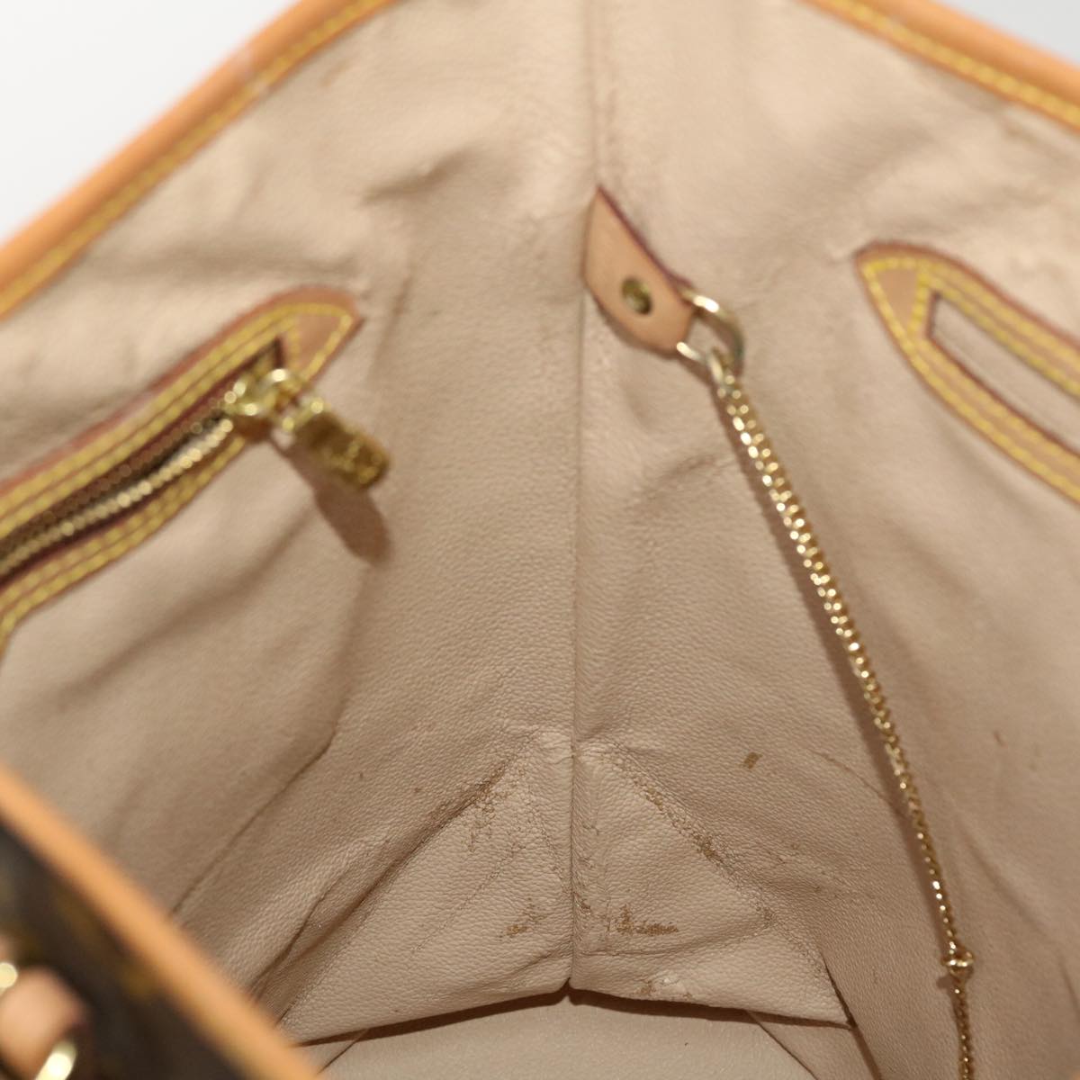 LOUIS VUITTON Monogram Bucket GM Shoulder Bag M42236 LV 44613