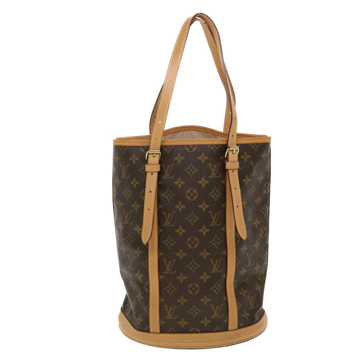 LOUIS VUITTON Monogram Bucket GM Shoulder Bag M42236 LV 44613