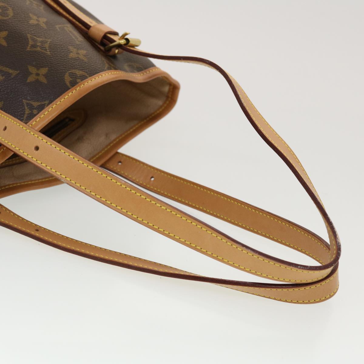 LOUIS VUITTON Monogram Bucket GM Shoulder Bag M42236 LV 44613