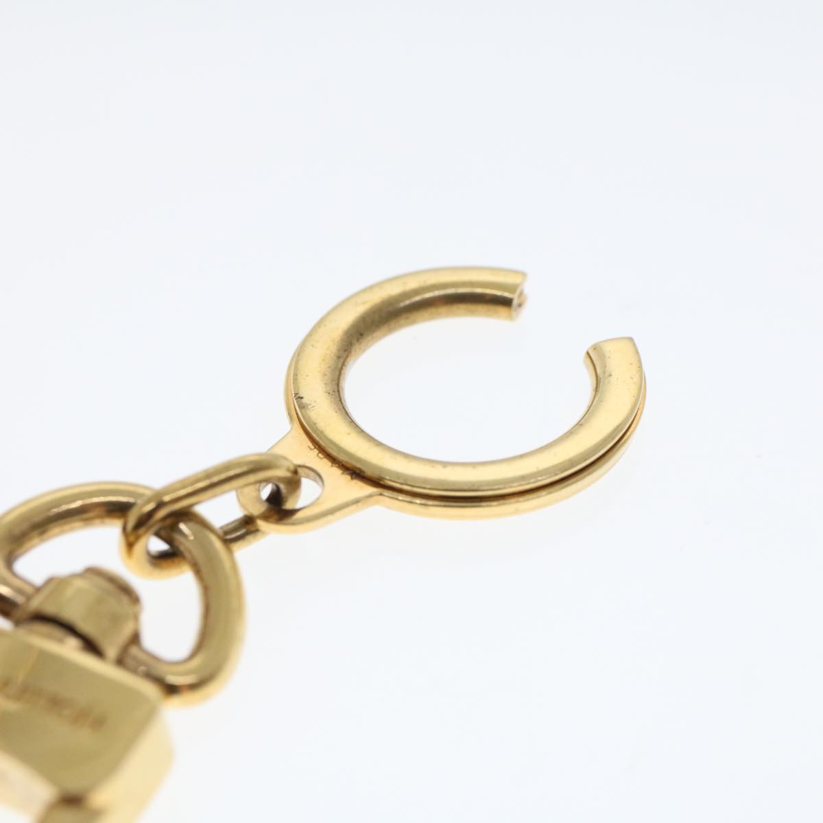 LOUIS VUITTON Anneau Cles Key Holder Metal Gold Tone LV 44614
