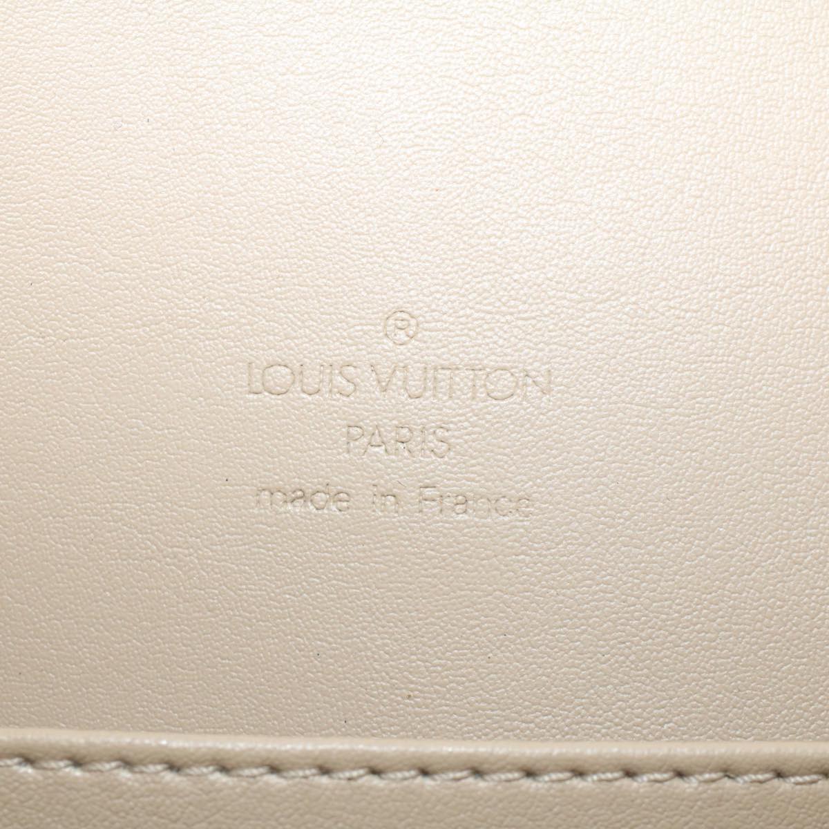 LOUIS VUITTON Monogram Vernis Thompson Street Bag Beige M91301 LV 44617