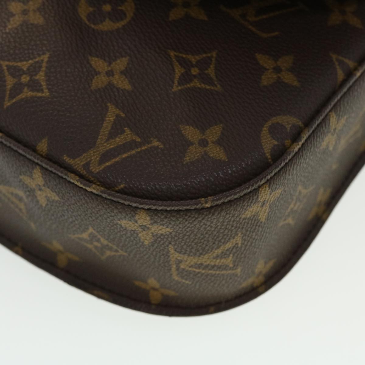 LOUIS VUITTON Monogram Saint Cloud GM Shoulder Bag M51242 LV 44619