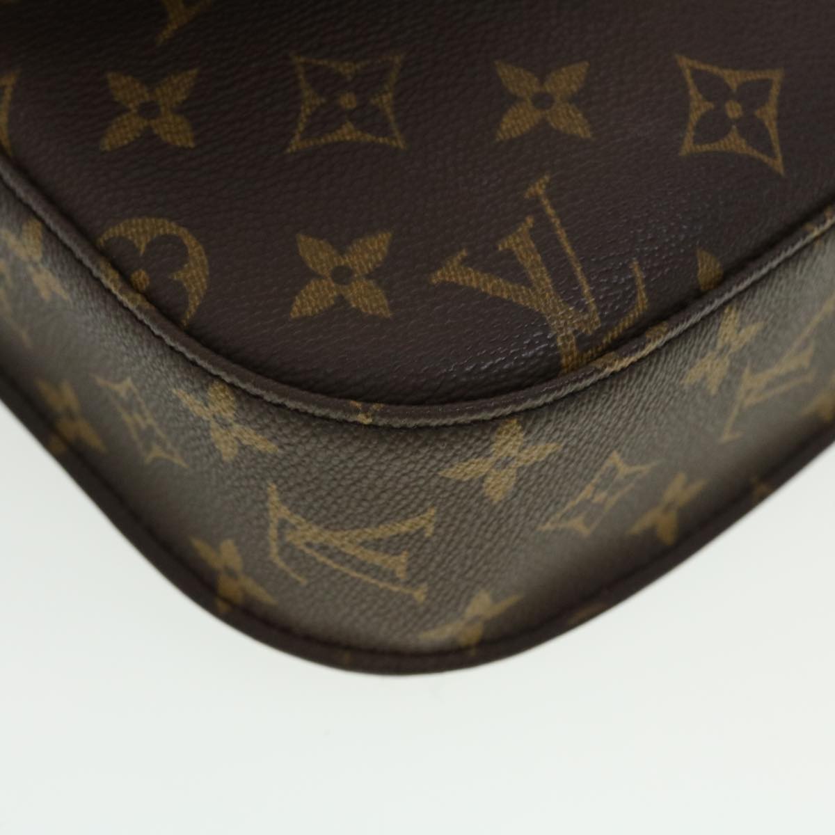 LOUIS VUITTON Monogram Saint Cloud GM Shoulder Bag M51242 LV 44619