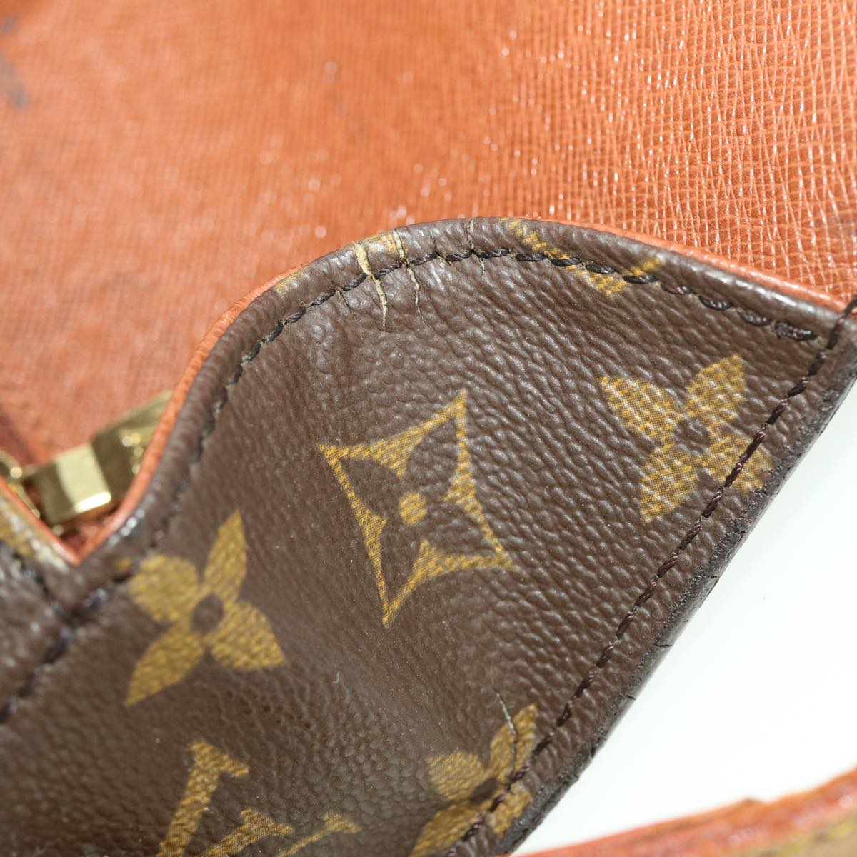 LOUIS VUITTON Monogram Saint Cloud GM Shoulder Bag M51242 LV 44619
