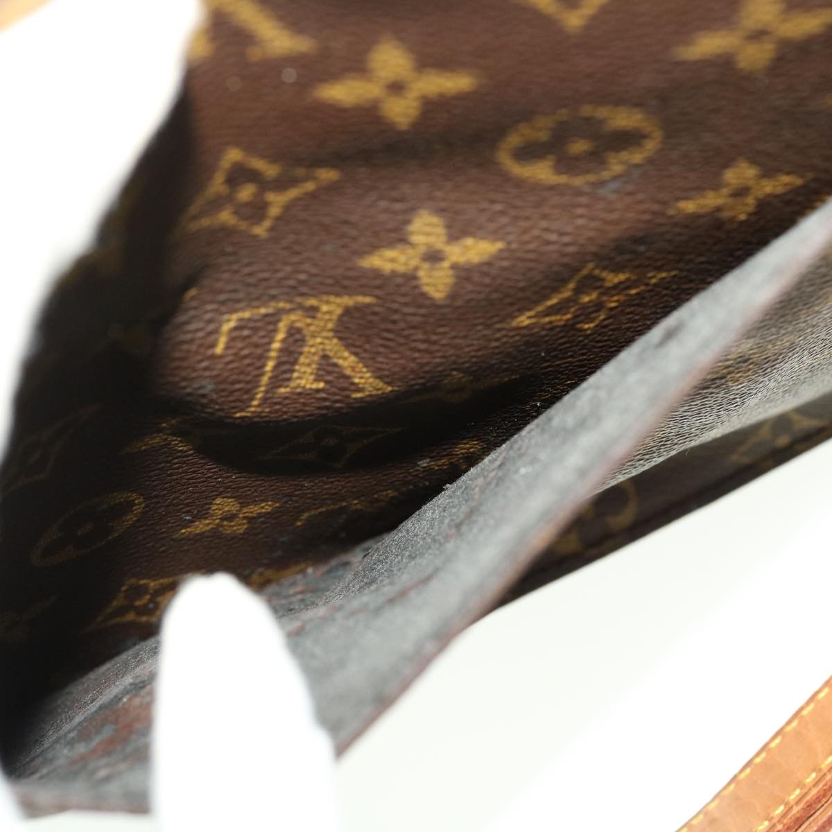 LOUIS VUITTON Monogram Saint Cloud GM Shoulder Bag M51242 LV 44619