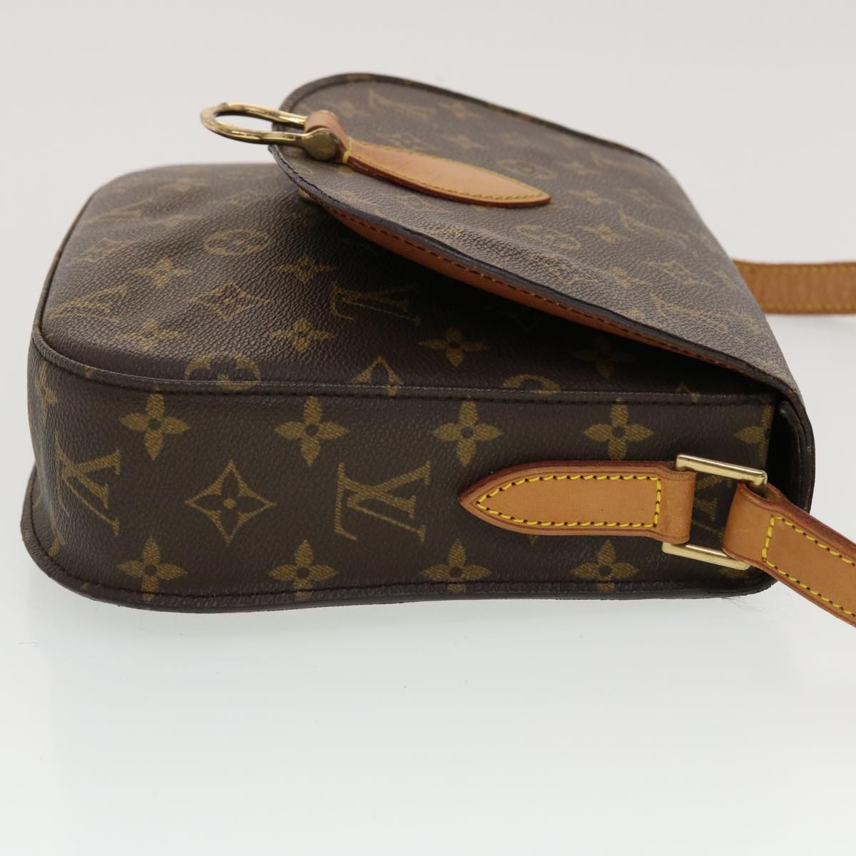 LOUIS VUITTON Monogram Saint Cloud GM Shoulder Bag M51242 LV 44619