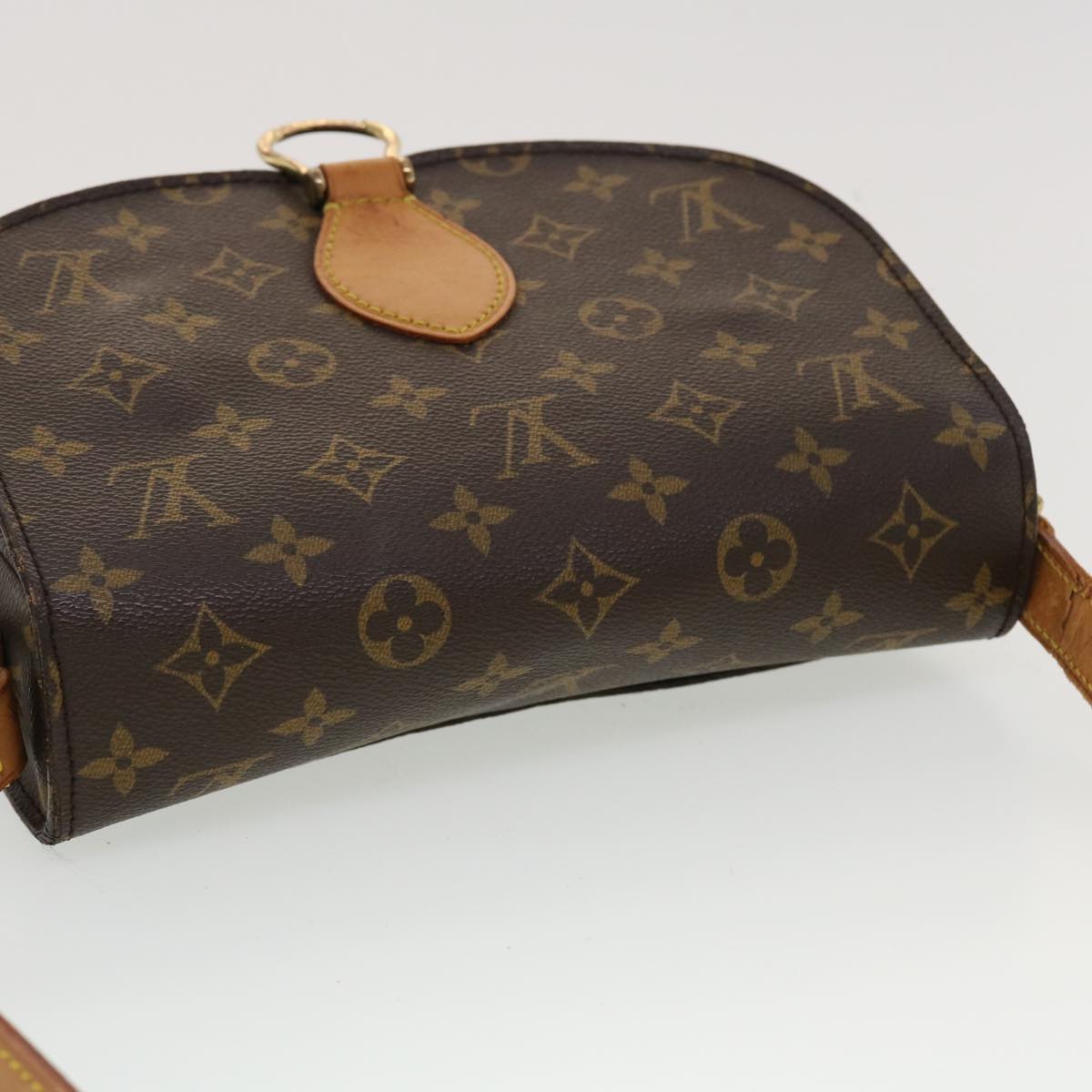LOUIS VUITTON Monogram Saint Cloud GM Shoulder Bag M51242 LV 44619