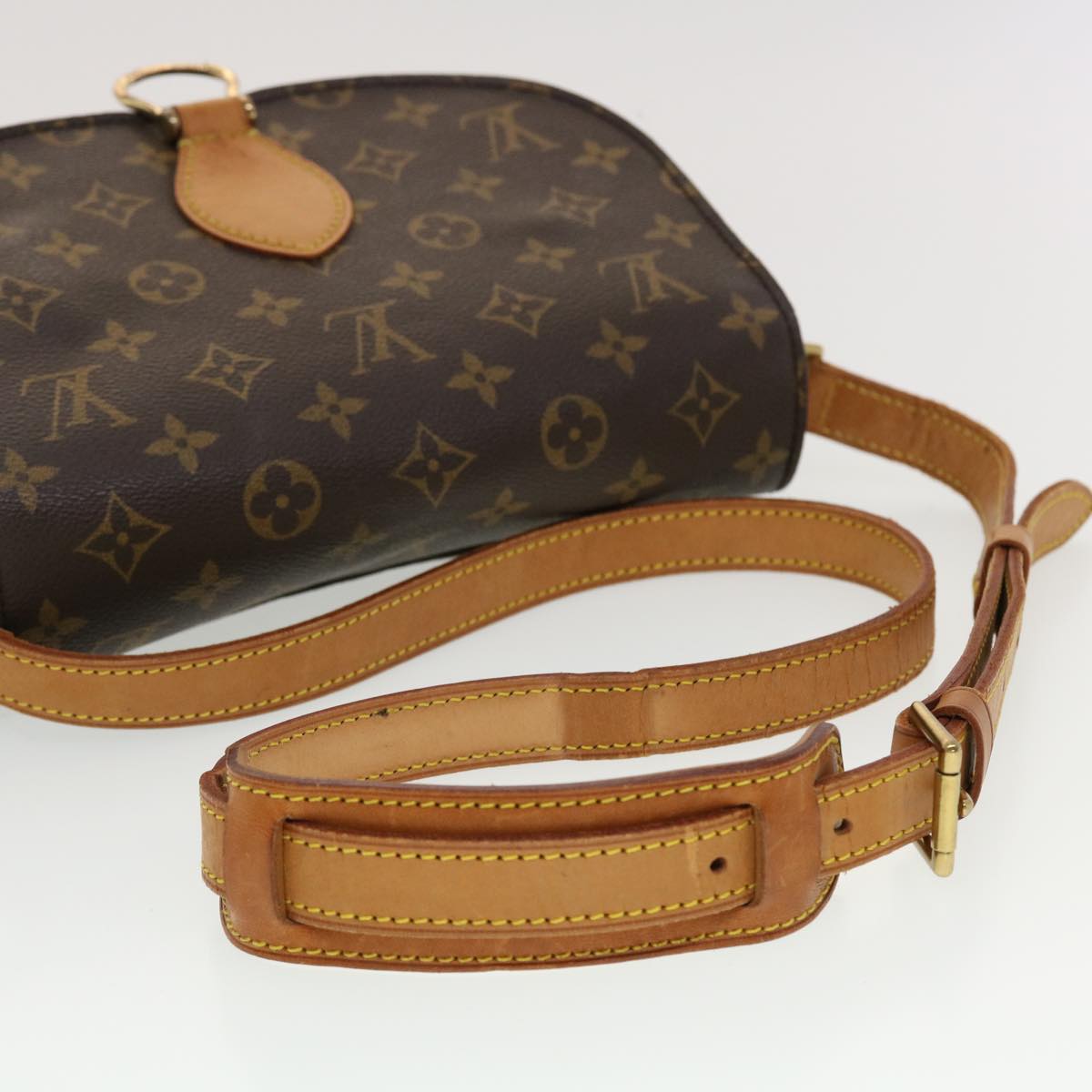 LOUIS VUITTON Monogram Saint Cloud GM Shoulder Bag M51242 LV 44619