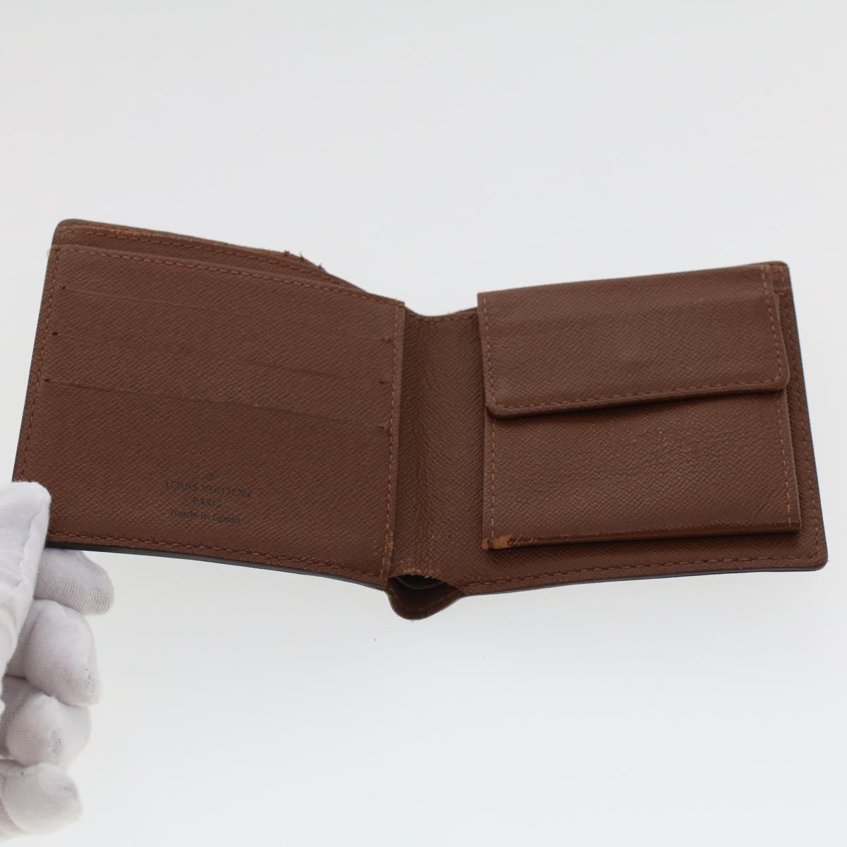 LOUIS VUITTON Monogram Portefeuille Marco Bifold Wallet M61675 LV 44624