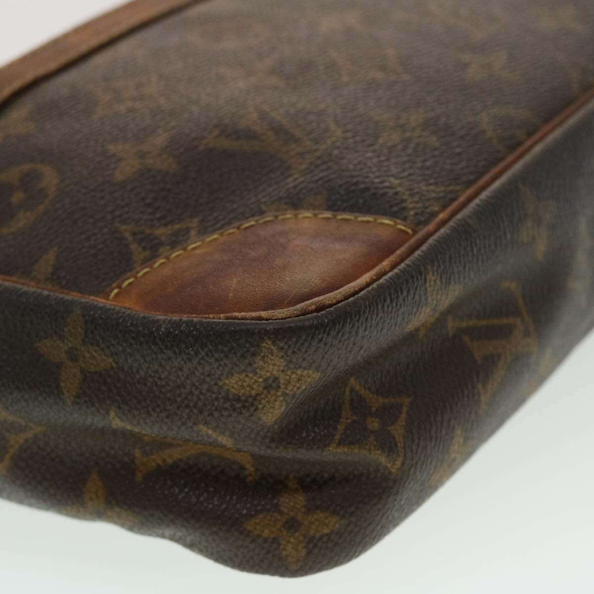LOUIS VUITTON Monogram Compiegne 28 Clutch Bag M51845 LV 44625