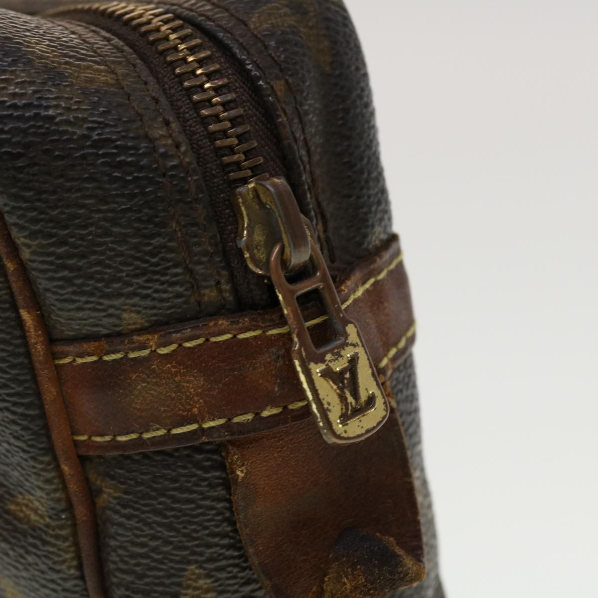 LOUIS VUITTON Monogram Compiegne 28 Clutch Bag M51845 LV 44625