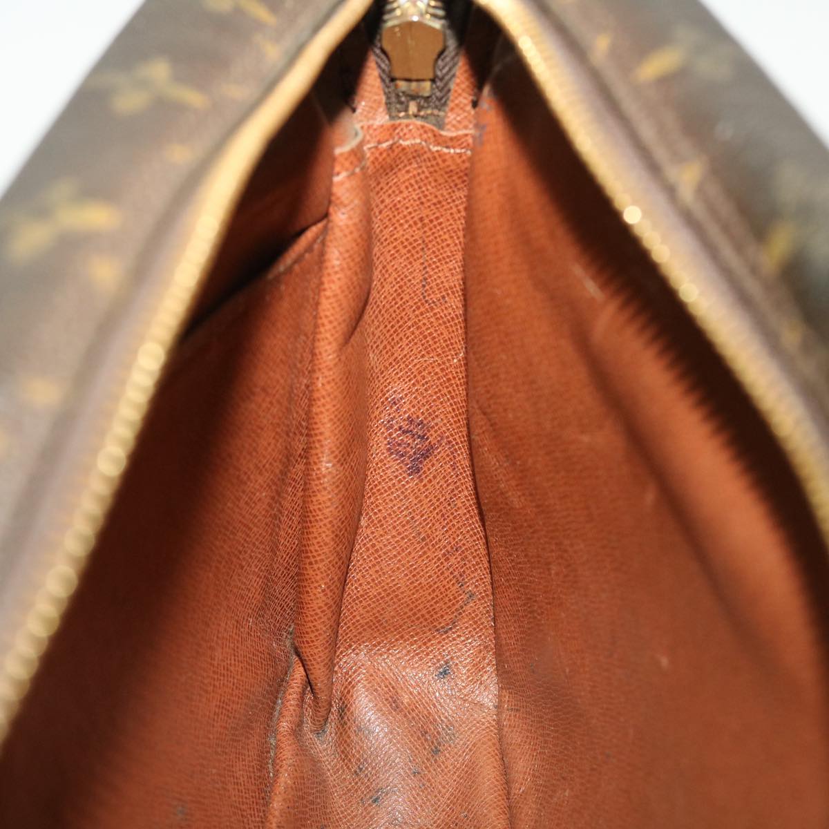 LOUIS VUITTON Monogram Compiegne 28 Clutch Bag M51845 LV 44625