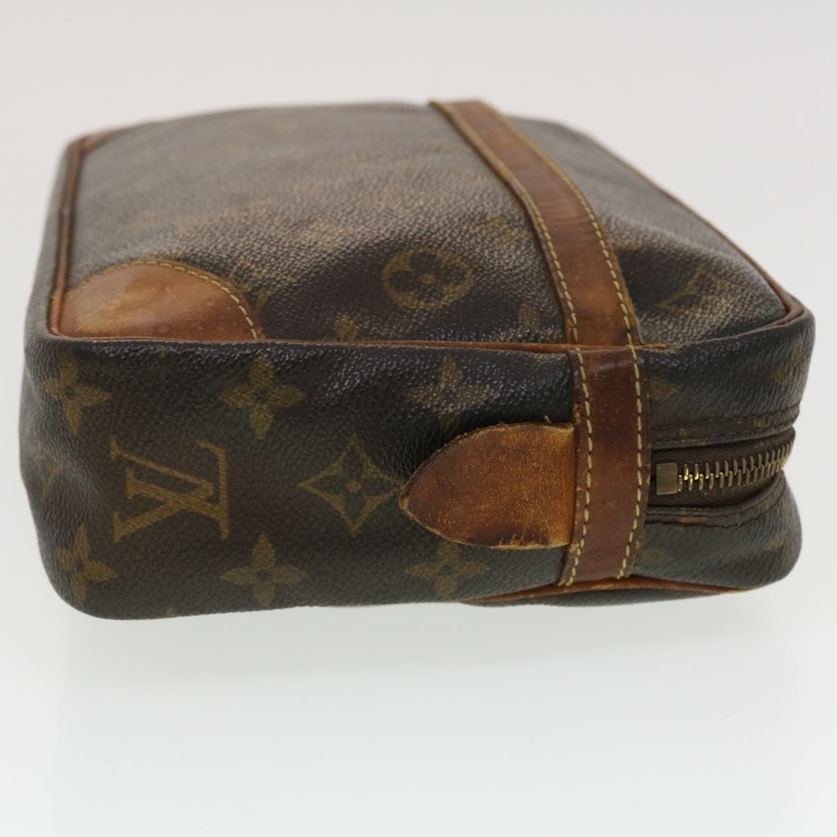 LOUIS VUITTON Monogram Compiegne 28 Clutch Bag M51845 LV 44625