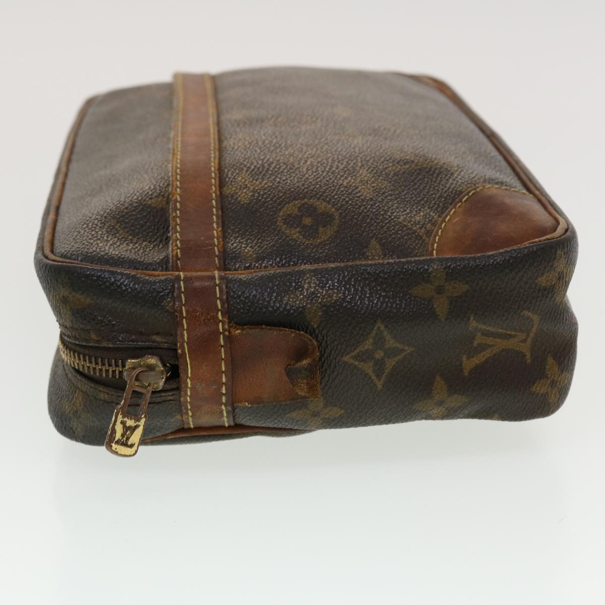 LOUIS VUITTON Monogram Compiegne 28 Clutch Bag M51845 LV 44625