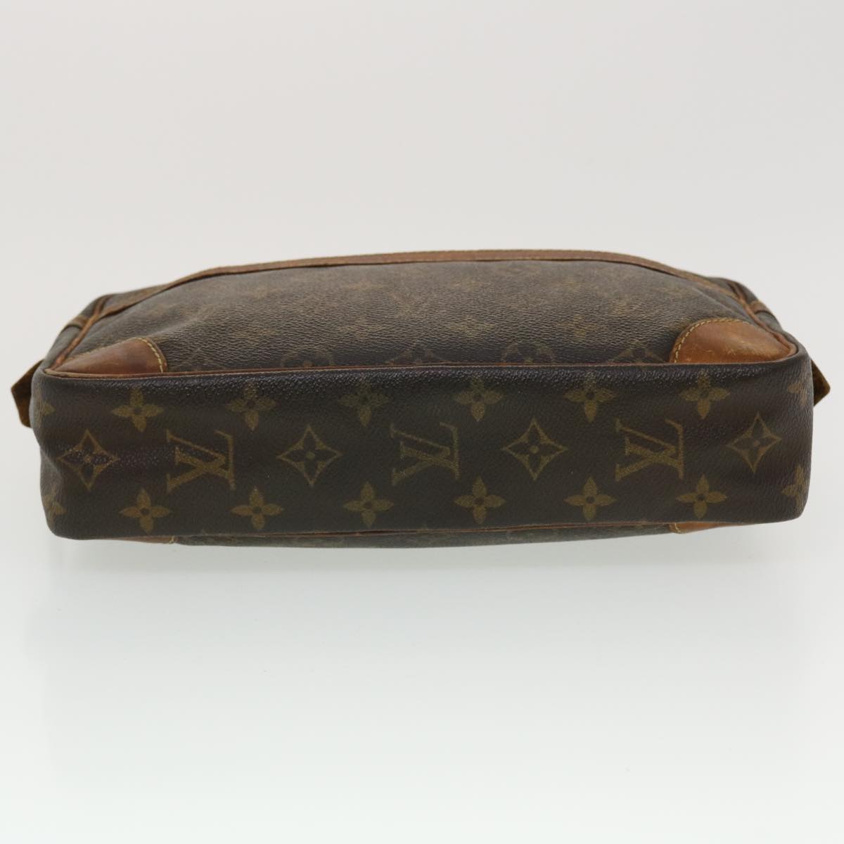 LOUIS VUITTON Monogram Compiegne 28 Clutch Bag M51845 LV 44625