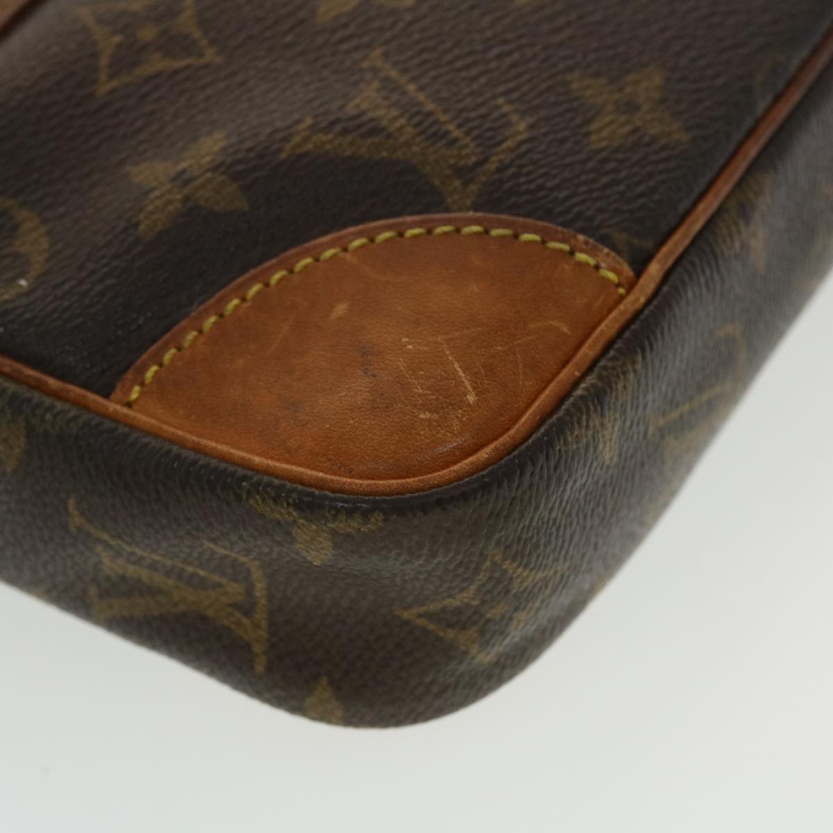 LOUIS VUITTON Monogram Marly Dragonne GM Clutch Bag M51825 LV 44626