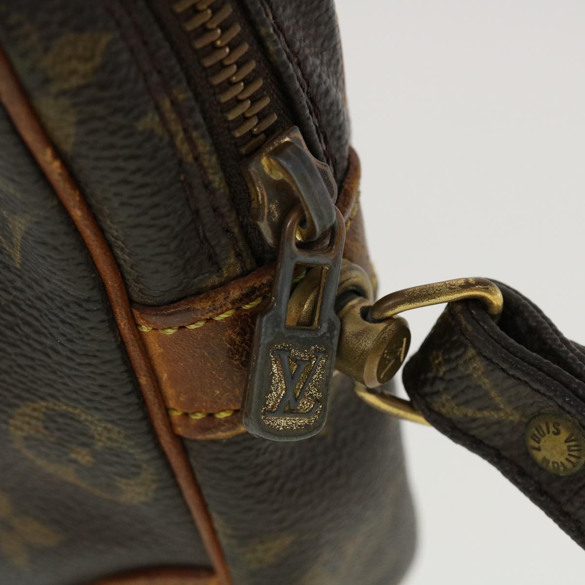 LOUIS VUITTON Monogram Marly Dragonne GM Clutch Bag M51825 LV 44626