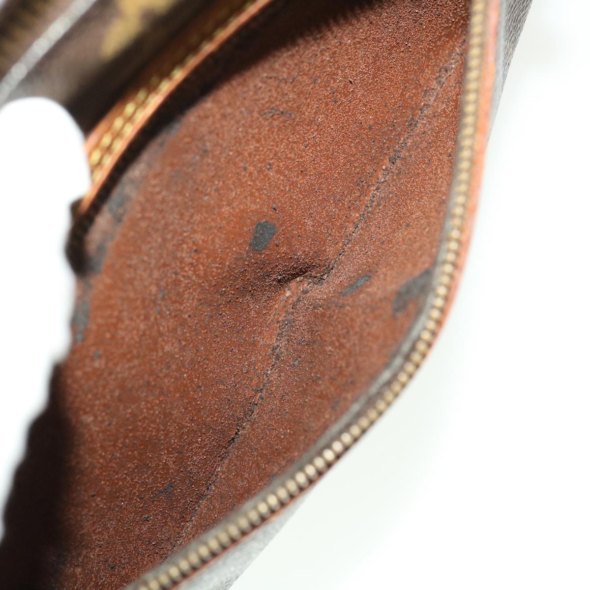 LOUIS VUITTON Monogram Marly Dragonne GM Clutch Bag M51825 LV 44626