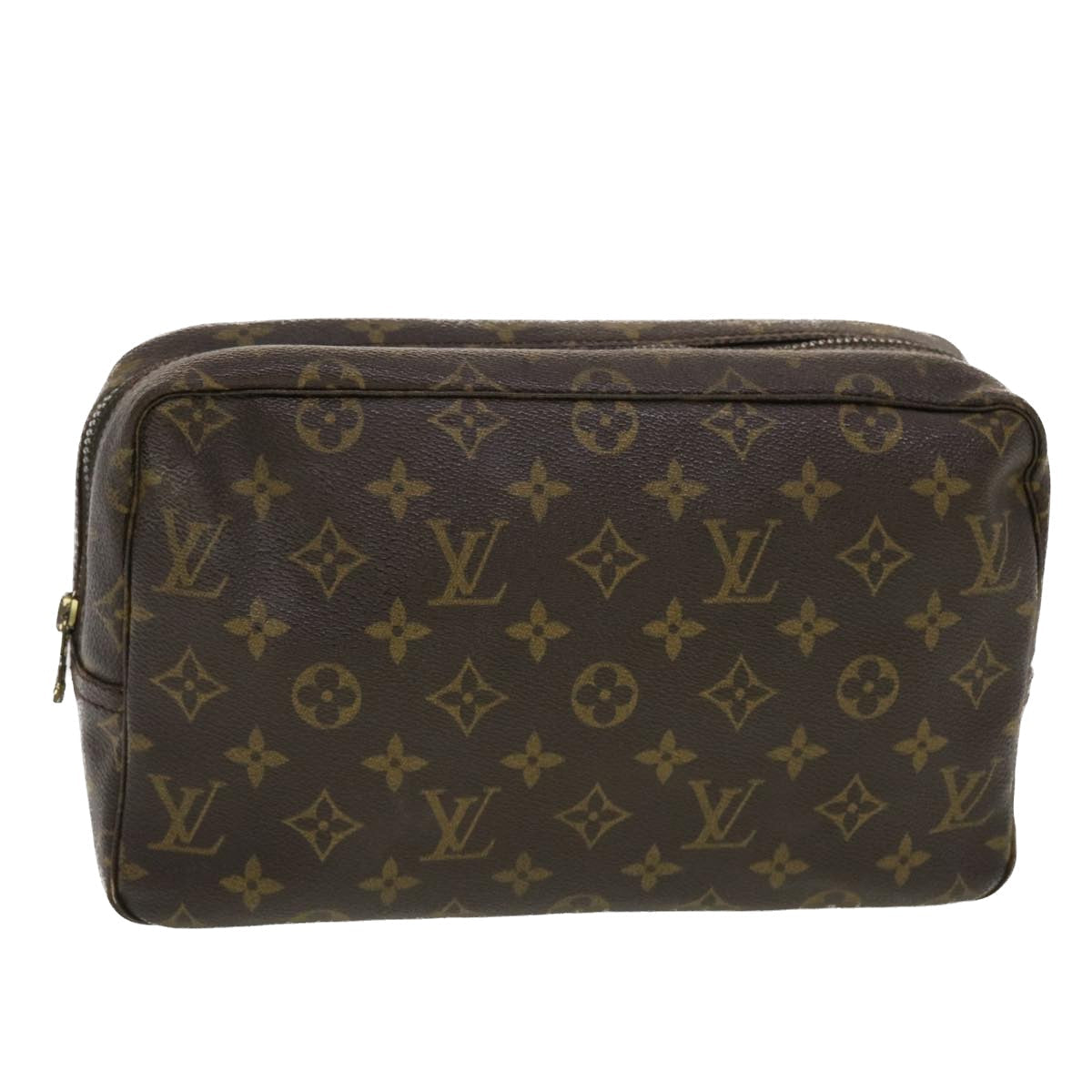 LOUIS VUITTON Monogram Trousse Toilette 28 Clutch Bag M47522 LV 44629
