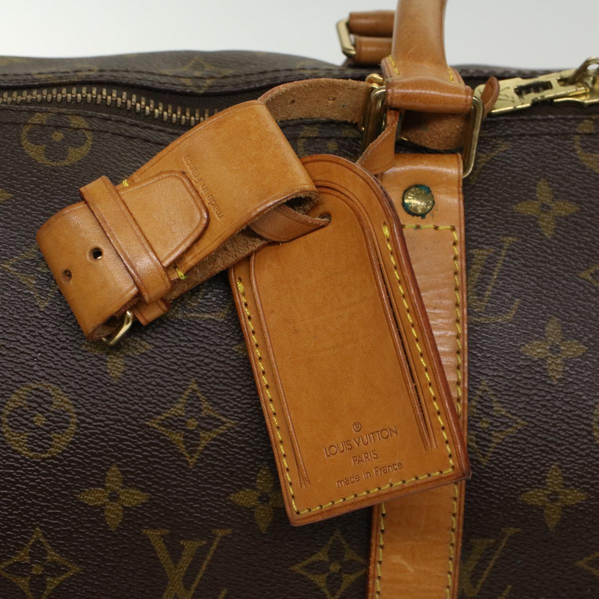 LOUIS VUITTON Monogram Keepall 45 Boston Bag M41428 LV 44630