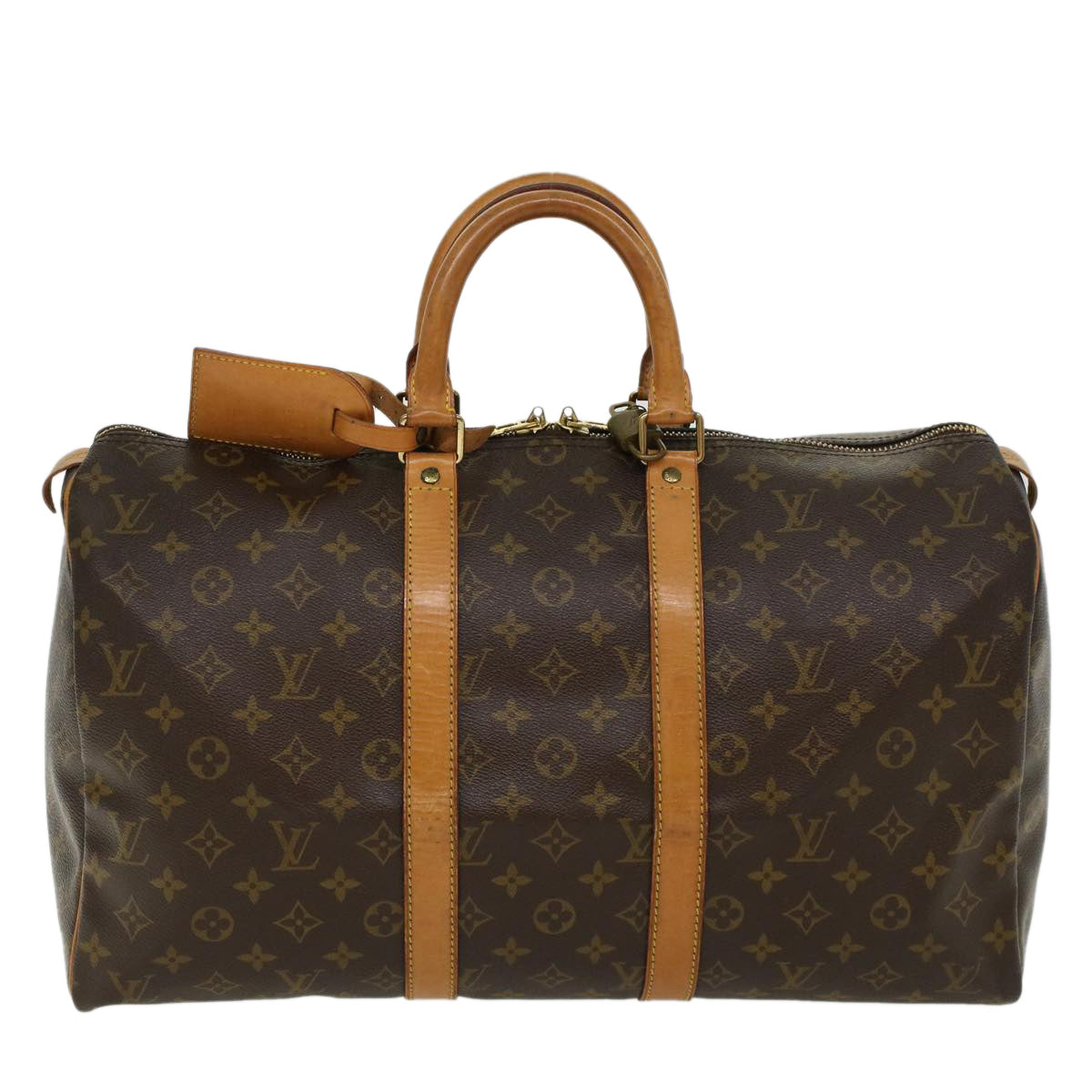 LOUIS VUITTON Monogram Keepall 45 Boston Bag M41428 LV 44630