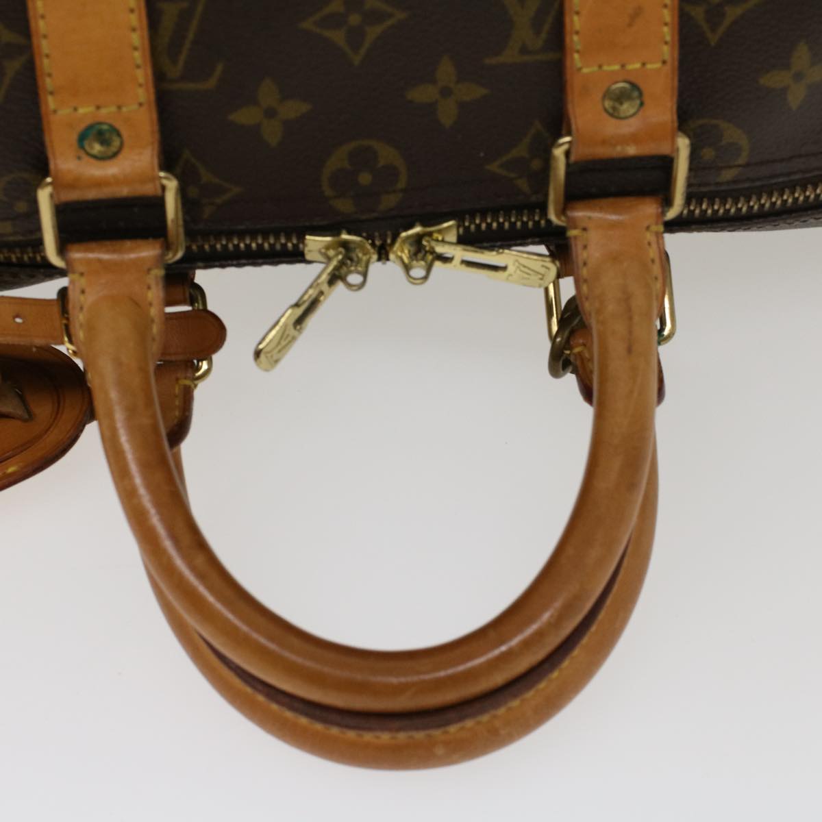 LOUIS VUITTON Monogram Keepall 45 Boston Bag M41428 LV 44630