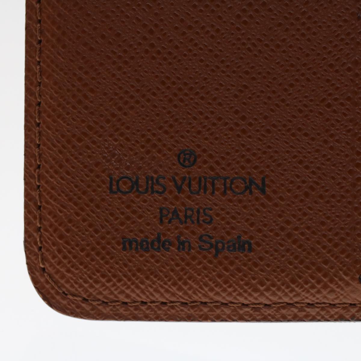 LOUIS VUITTON Monogram Compact Zip Wallet M61667 LV 44636