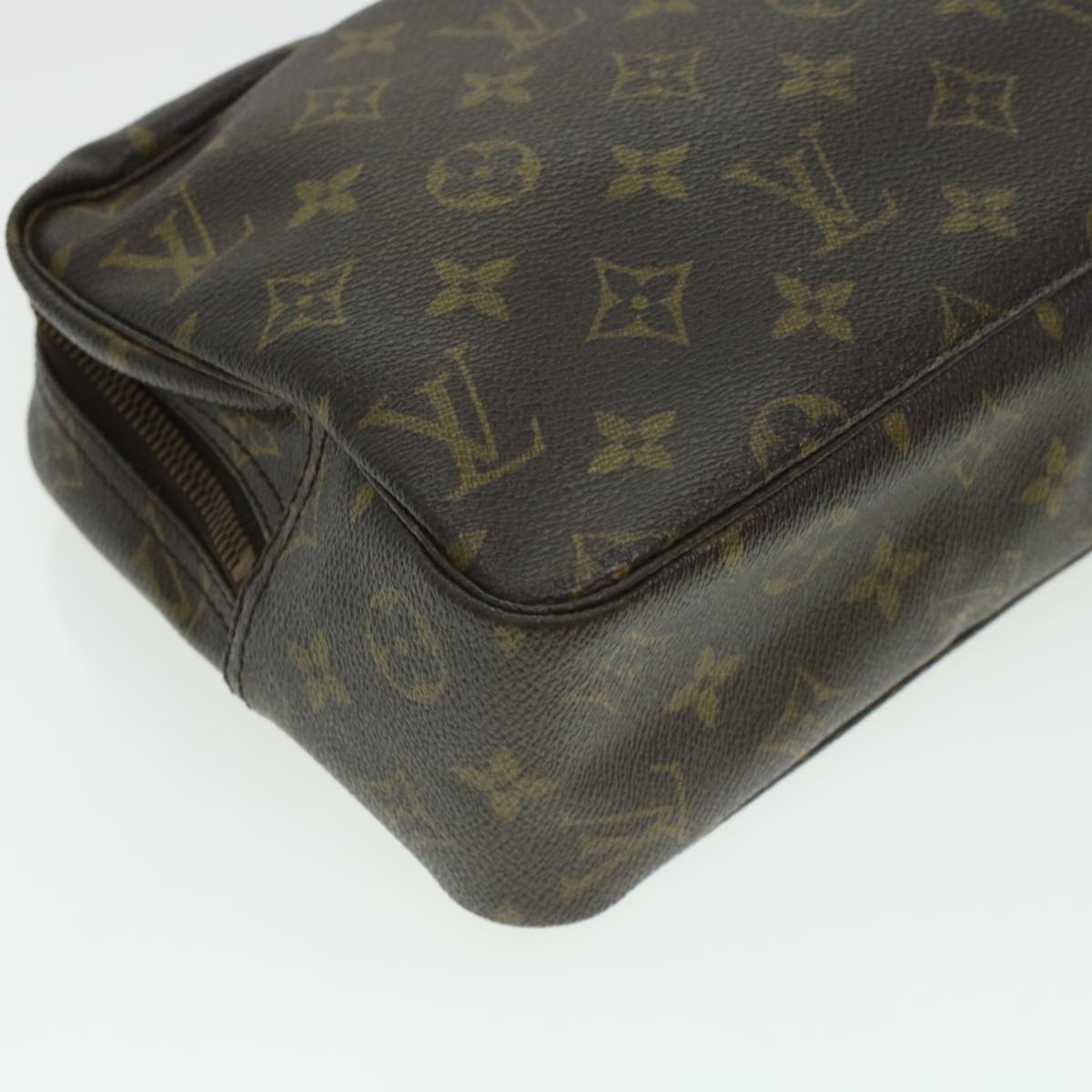 LOUIS VUITTON Monogram Trousse Toilette 28 Clutch Bag M47522 LV 44637