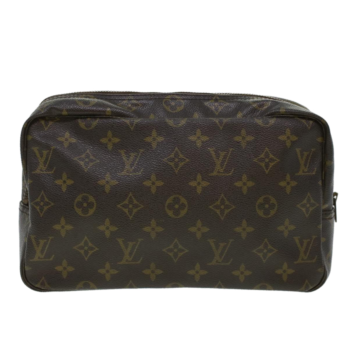 LOUIS VUITTON Monogram Trousse Toilette 28 Clutch Bag M47522 LV 44637