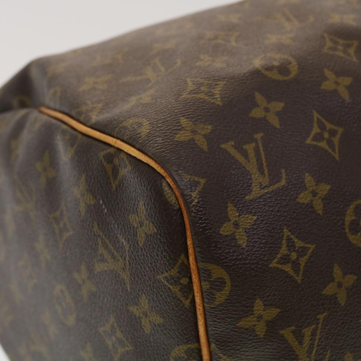 LOUIS VUITTON Monogram Keepall 55 Boston Bag M41424 LV 44639