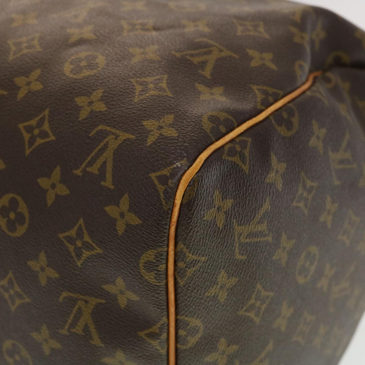 LOUIS VUITTON Monogram Keepall 55 Boston Bag M41424 LV 44639