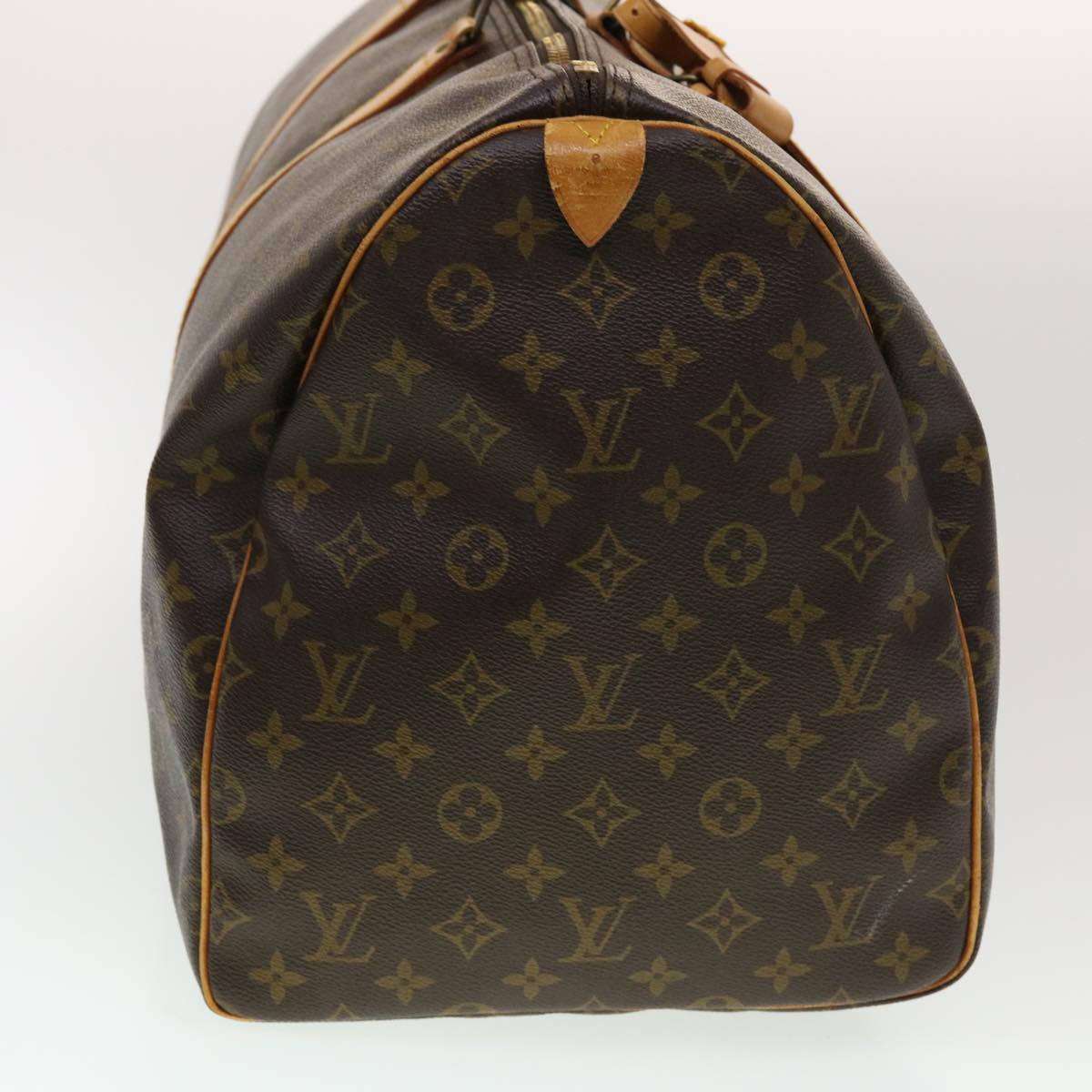 LOUIS VUITTON Monogram Keepall 55 Boston Bag M41424 LV 44639