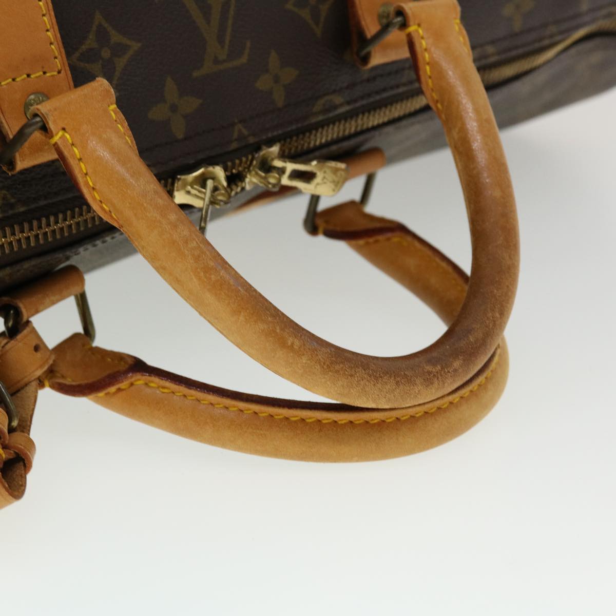 LOUIS VUITTON Monogram Keepall 55 Boston Bag M41424 LV 44639