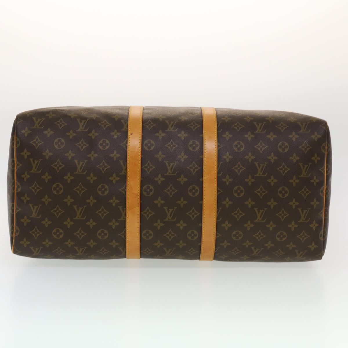 LOUIS VUITTON Monogram Keepall 55 Boston Bag M41424 LV 44639