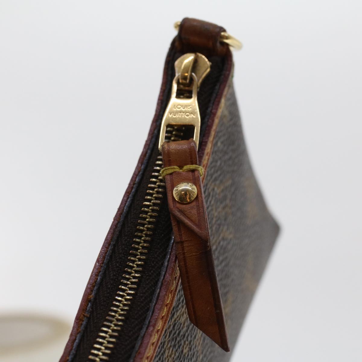 LOUIS VUITTON Monogram Mini Pochette Delight Full Pouch M40309 LV 44641