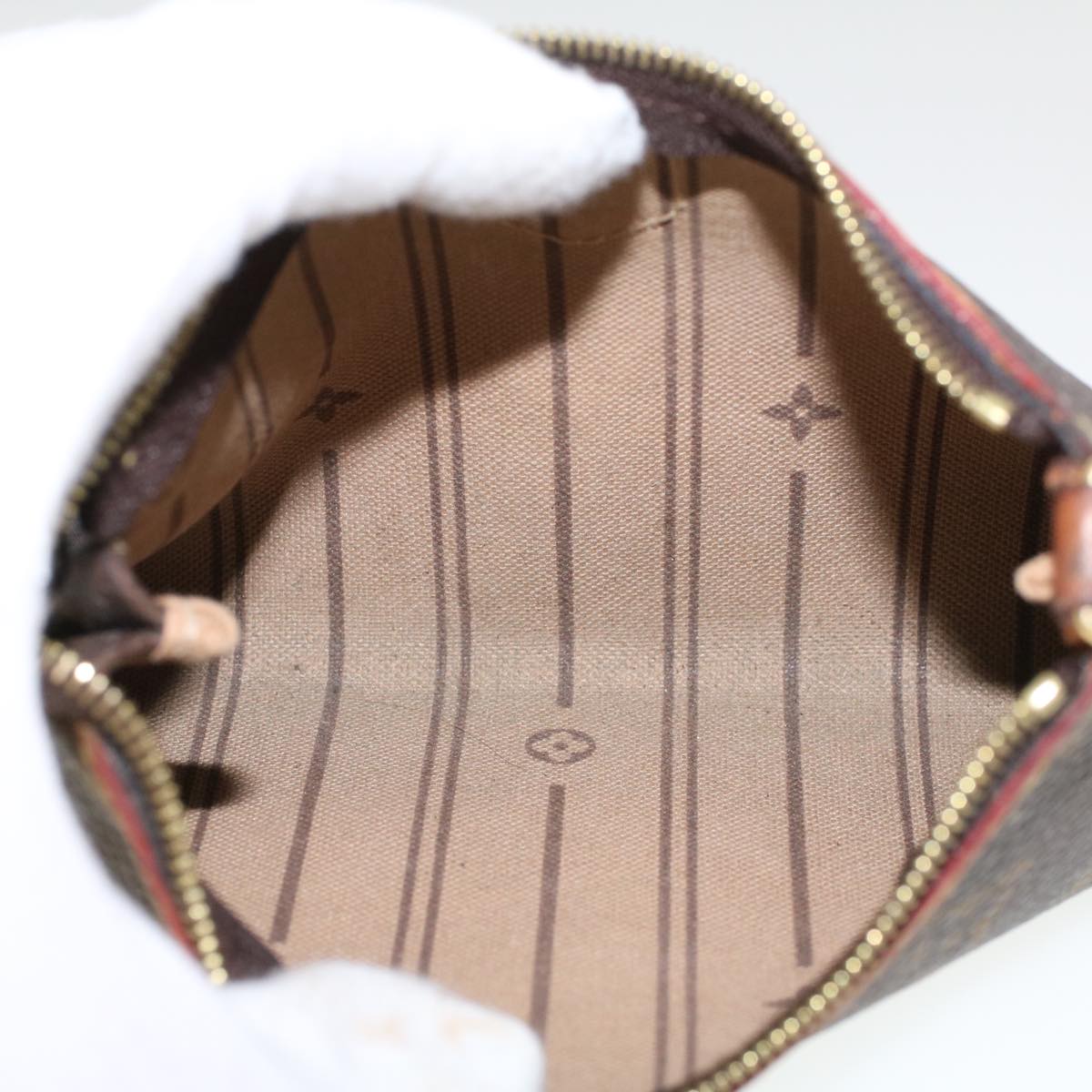 LOUIS VUITTON Monogram Mini Pochette Delight Full Pouch M40309 LV 44641