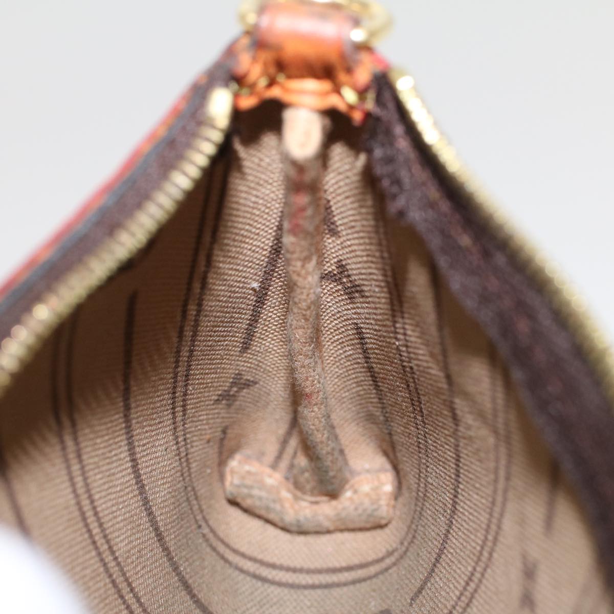 LOUIS VUITTON Monogram Mini Pochette Delight Full Pouch M40309 LV 44641