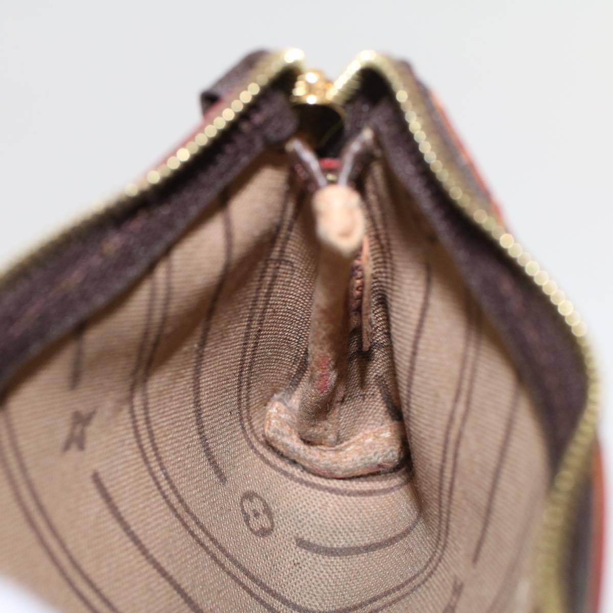 LOUIS VUITTON Monogram Mini Pochette Delight Full Pouch M40309 LV 44641