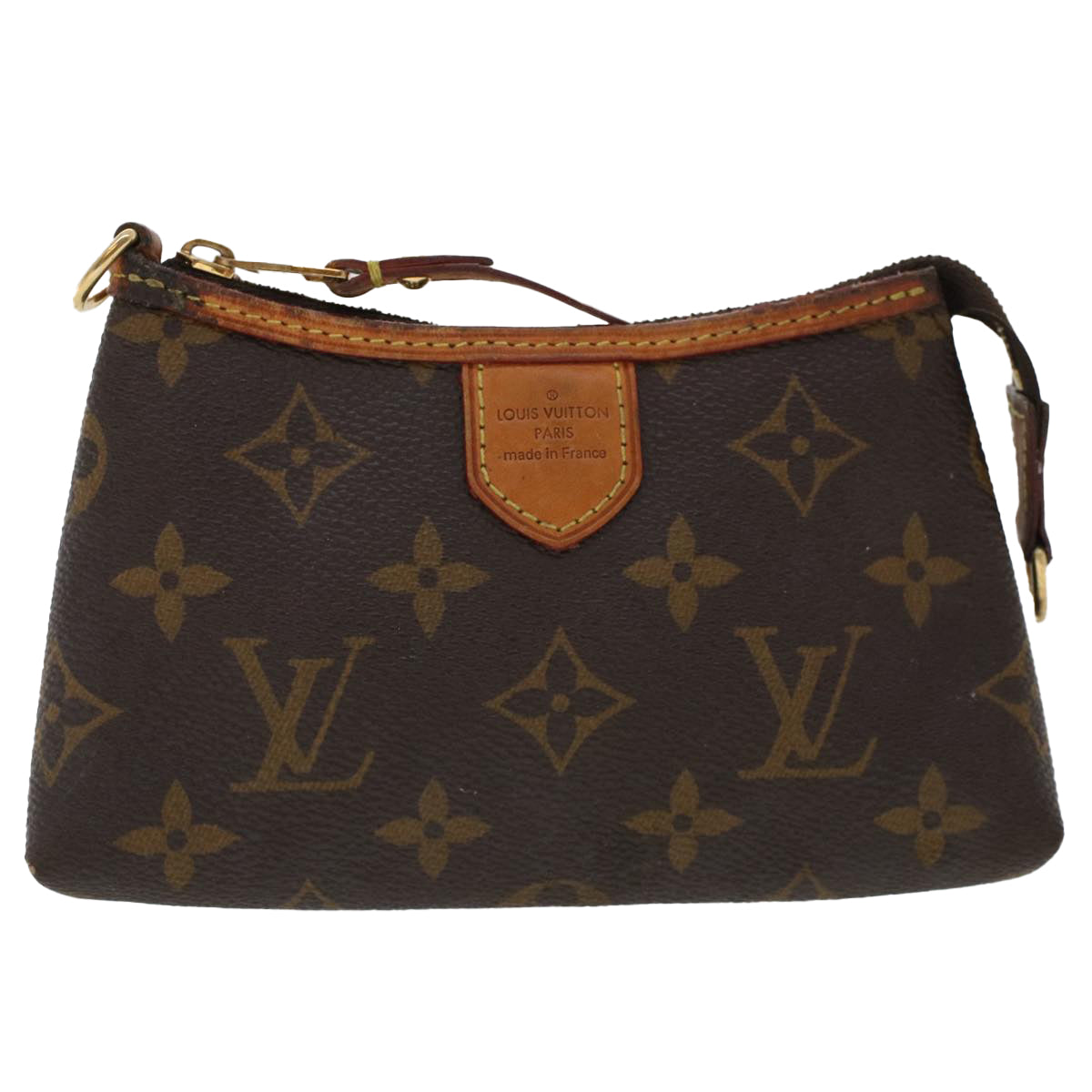 LOUIS VUITTON Monogram Mini Pochette Delight Full Pouch M40309 LV 44641
