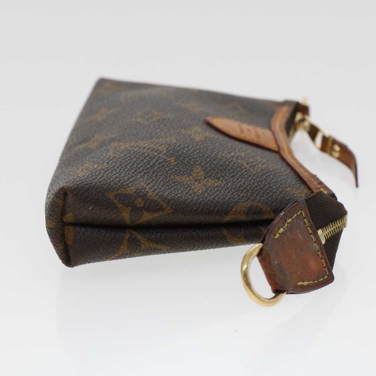 LOUIS VUITTON Monogram Mini Pochette Delight Full Pouch M40309 LV 44641