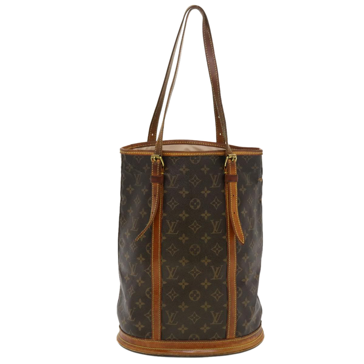 LOUIS VUITTON Monogram Bucket GM Shoulder Bag M42236 LV 44648
