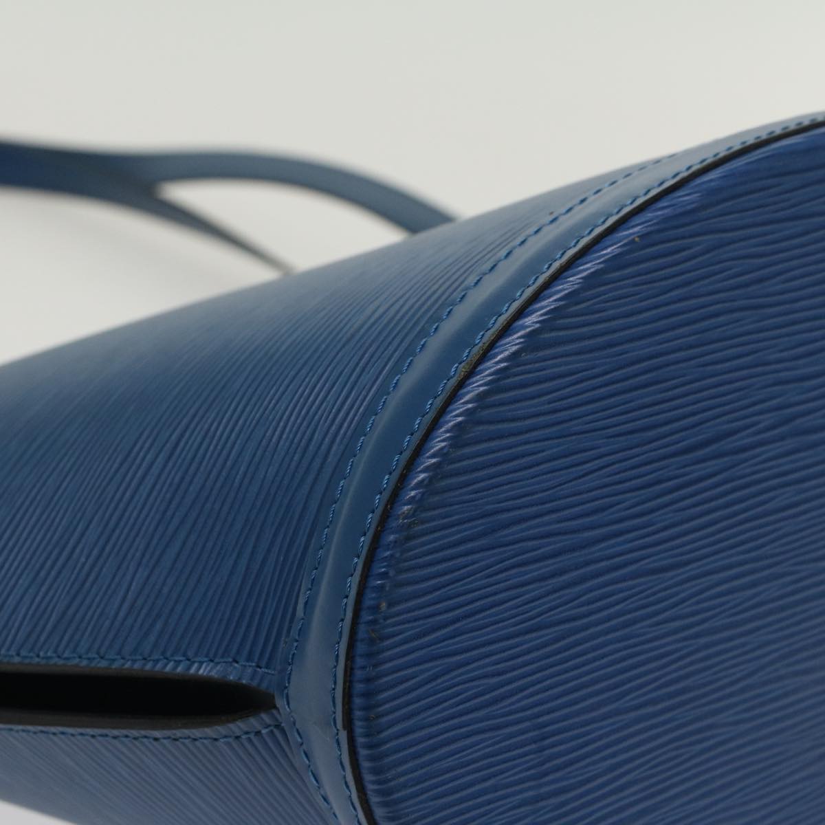 LOUIS VUITTON Epi Saint Jacques Shopping Shoulder Bag Blue M52275 LV 44650