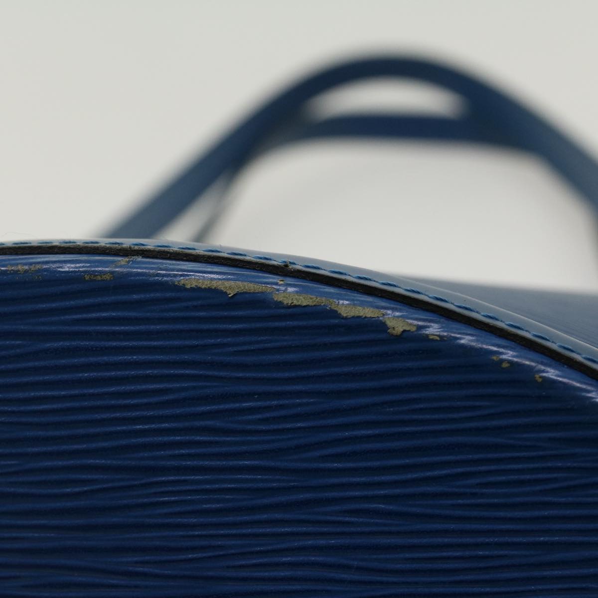 LOUIS VUITTON Epi Saint Jacques Shopping Shoulder Bag Blue M52275 LV 44650