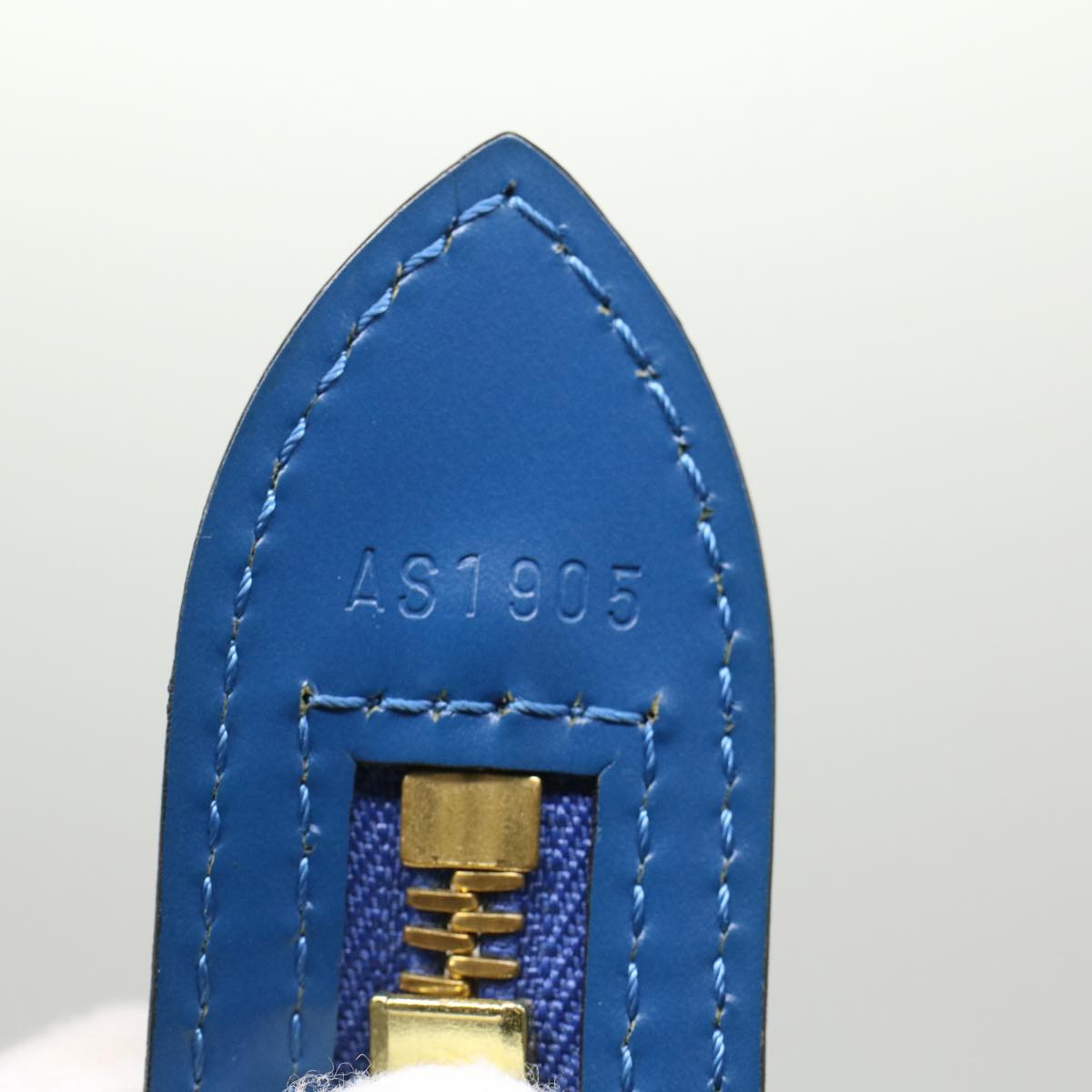 LOUIS VUITTON Epi Saint Jacques Shopping Shoulder Bag Blue M52275 LV 44650