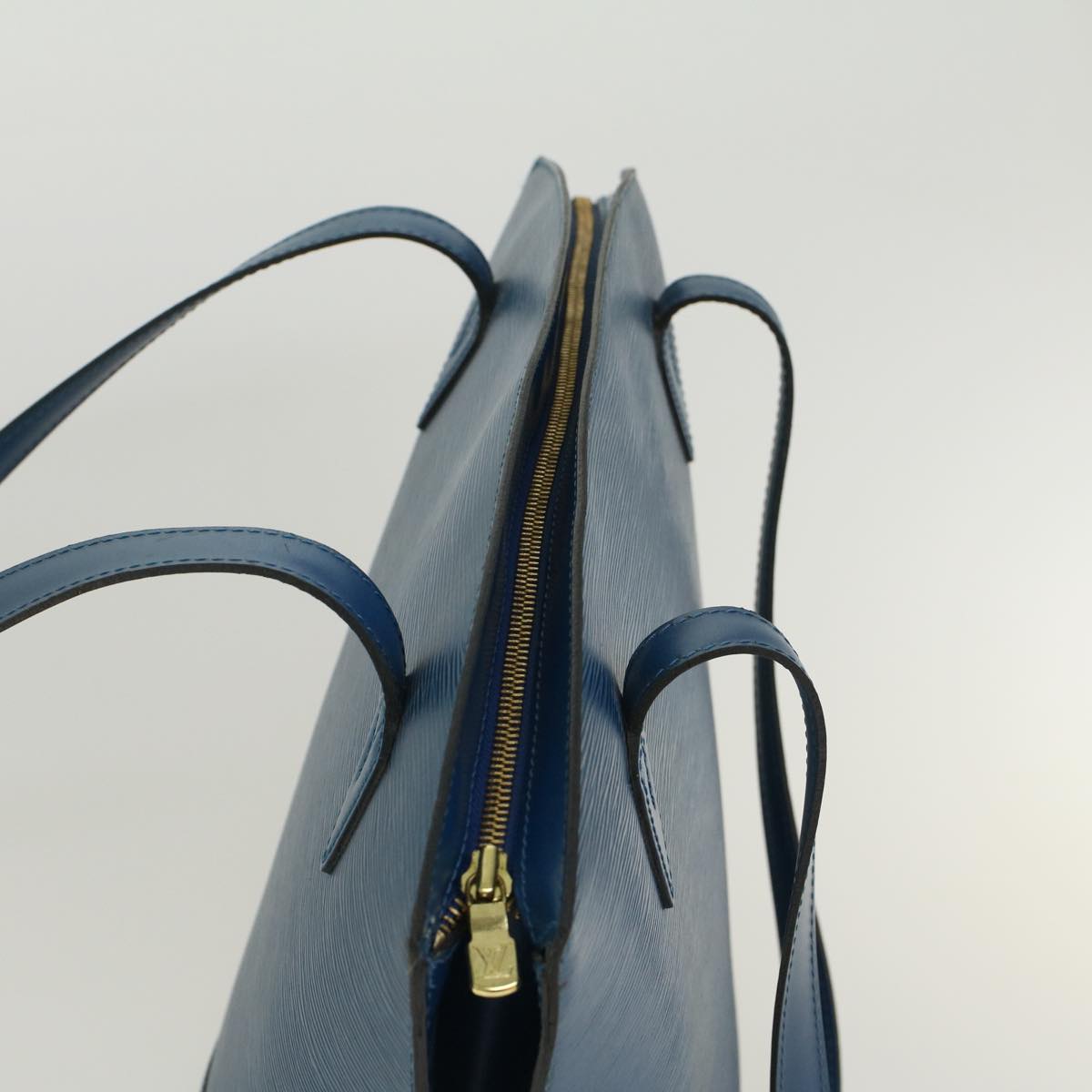 LOUIS VUITTON Epi Saint Jacques Shopping Shoulder Bag Blue M52275 LV 44650