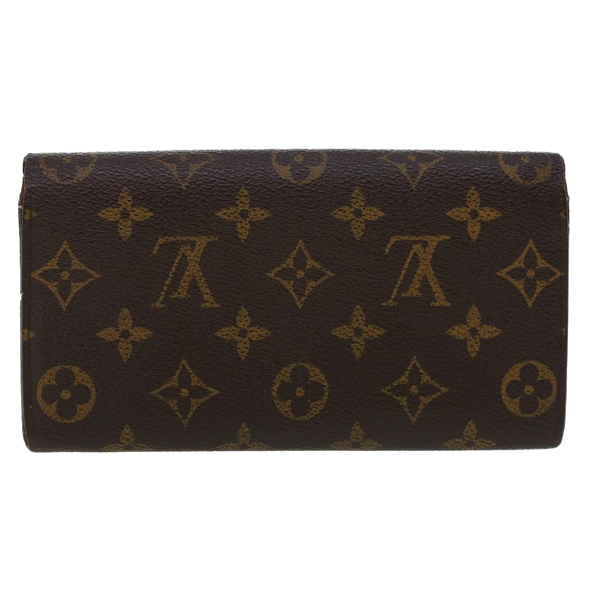 LOUIS VUITTON Monogram Portefeuille Sarah Long Wallet M60531 LV 44653